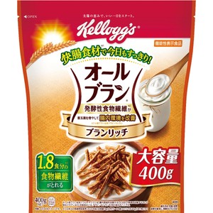 日本ケロッグ オールブランブランリッチ大容量 400g Green Beans