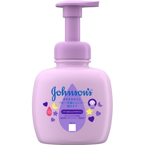 ジョンソンベビー すやすやタイム ベビー全身シャンプー 泡タイプ 400ml