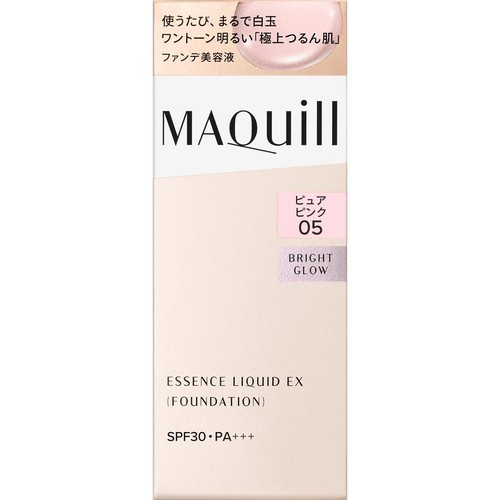 マキアージュ エッセンスリキッド EX ブライトグロウ ピュアピンク05 ファンデーション・日中用美容液 24mL
