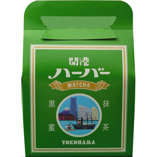 ありあけ 開港ハーバー 抹茶黒蜜 5個入