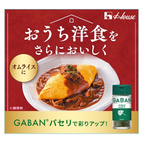 ハウス食品 GABAN ギャバン パセリ ホール 4g