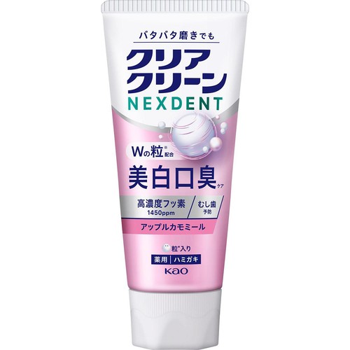 花王 クリアクリーンNEXDENT 美白口臭ケア アップルカモミール 110g