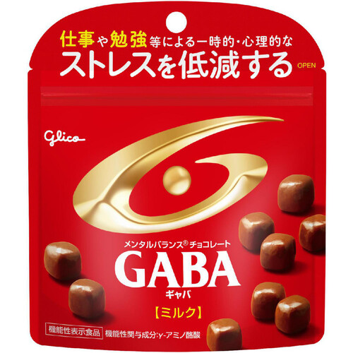 江崎グリコ メンタルバランスチョコレートGABA ミルク スタンドパウチ 51g