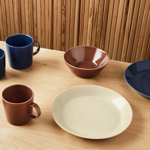 ヴィンテージ ARABIA アラビア ティーマ ボウル Φ15㎝ ダーク