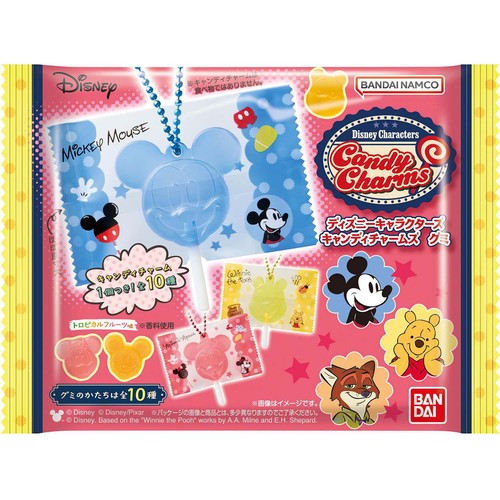 バンダイ Disney Characters キャンディチャームズ グミ 27g