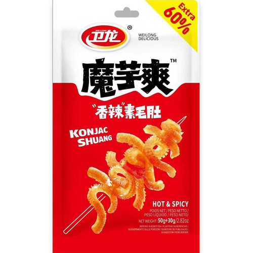 衛龍  魔芋爽(モーユーシュアン)香辣味 80g