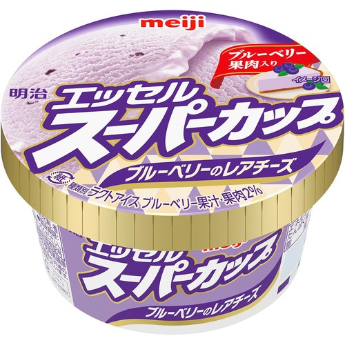 明治 エッセル スーパーカップ ブルーベリーのレアチーズ 200ml