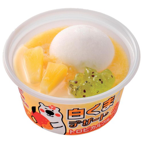 丸永製菓 白くまデザートトロピカルフルーツ 175ml
