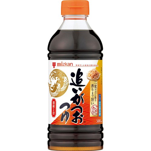ミツカン 追いがつおつゆ濃縮2倍 500ml