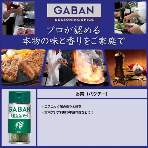 ハウス食品 GABAN ギャバン 香菜(パクチー) ホール 8g