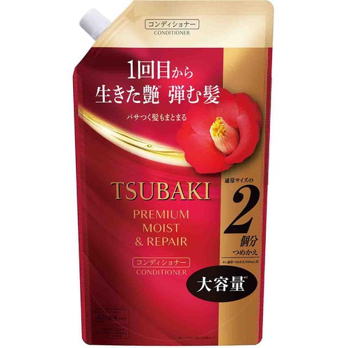 ファイントゥディ ツバキ プレミアムモイスト&リペア コンディショナー つめかえ用2個分 600mL