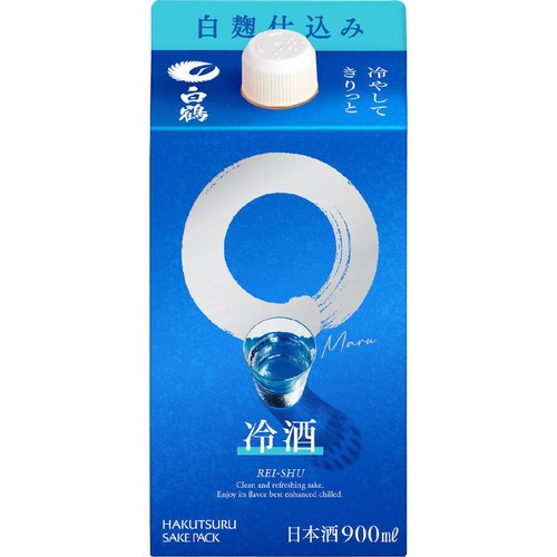 【兵庫県】 白鶴 まる冷酒 ハーフパック 900ml