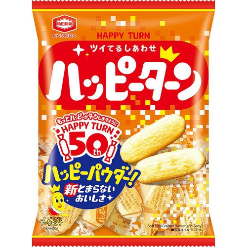 ハッピーターン 60g ハッピーターンミニ4連 | 亀田製菓株式会社