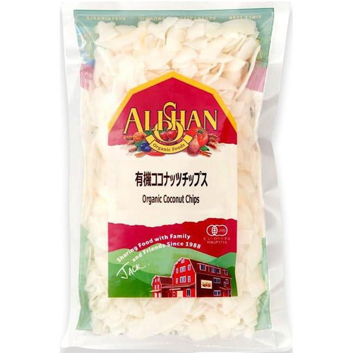 アリサン 有機ココナッツチップス 100g