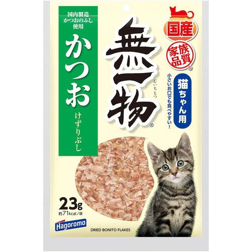 【ペット用】 はごろもフーズ 無一物 かつおけずりぶし 23g