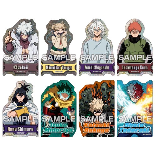 エンスカイ 僕のヒーローアカデミア キャラカットステッカーガム 2個入