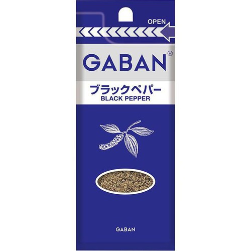 ハウス食品 ギャバン ブラックペパー 18g