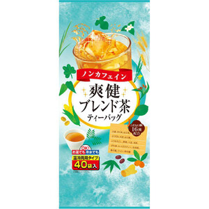 爽健美てぃ 日本茶販売 爽健ブレンド茶 ティーバッグ 40袋入 Green Beans