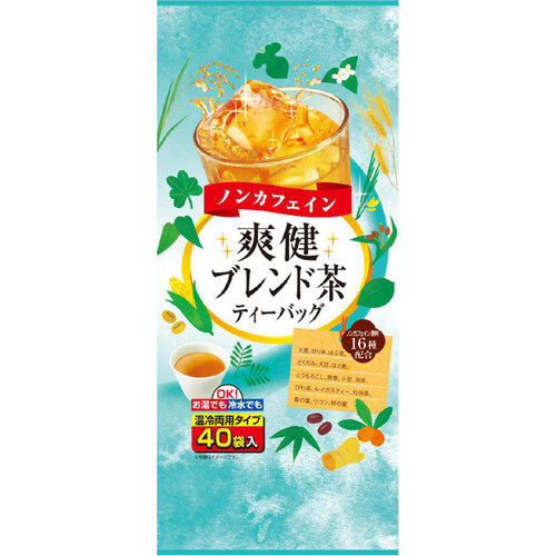 日本茶販売 爽健ブレンド茶 ティーバッグ 40袋入 Green Beans