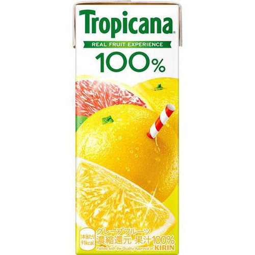 キリン トロピカーナ 100%グレープフルーツ 250ml
