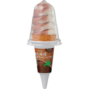 セコマ 北海道クリーミーソフトチョコ&バニラ 170ml Green Beans