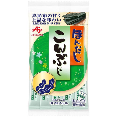 味の素 ほんだし こんぶだし 8g x 7本入
