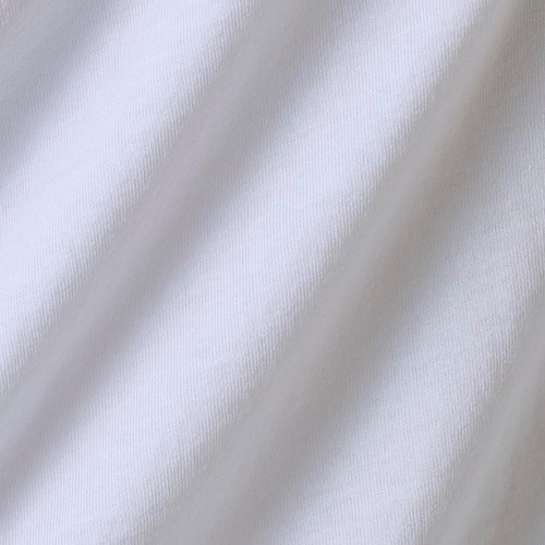 オーガニックコットン100% 半袖クルーネックTシャツ 紳士 シロ 2XL トップバリュ
