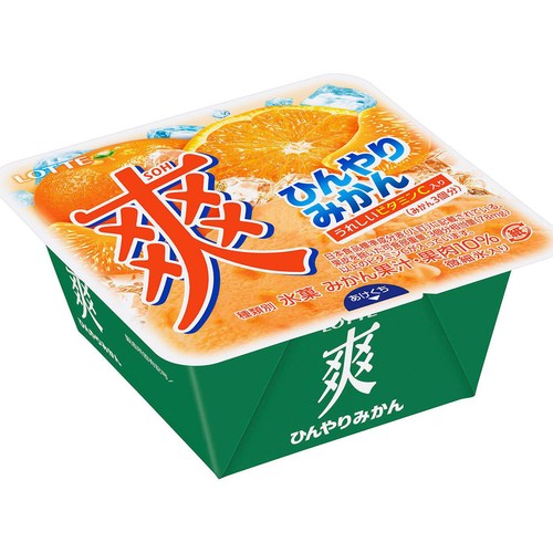 ロッテ 爽 ひんやりみかん 185ml