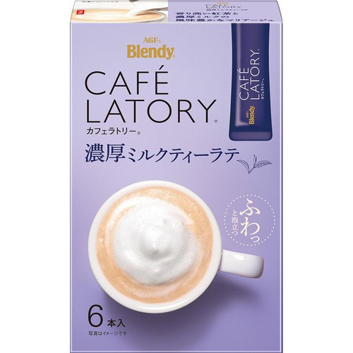 AGF ブレンディカフェラトリースティック 濃厚ミルクティーラテ 6本入