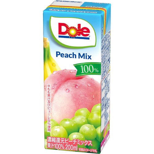 Dole ピーチミックス100% 200ml