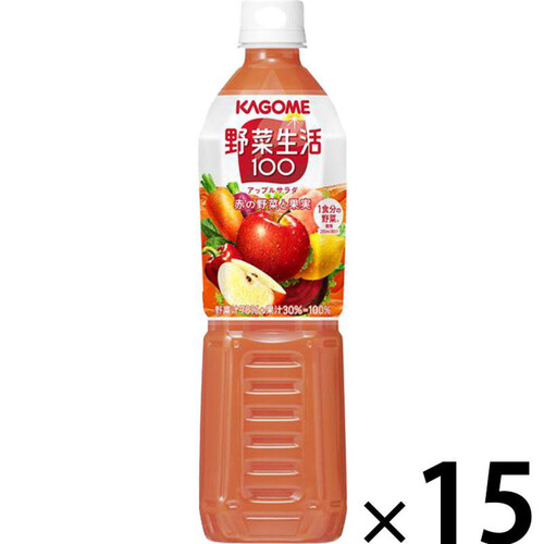 カゴメ 野菜生活100アップルサラダ 1ケース 720ml x 15本