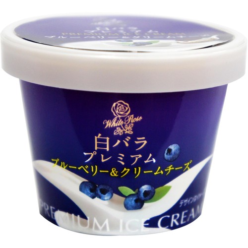 大山乳業 白バラプレミアム ブルーベリー&クリームチーズ 95ml