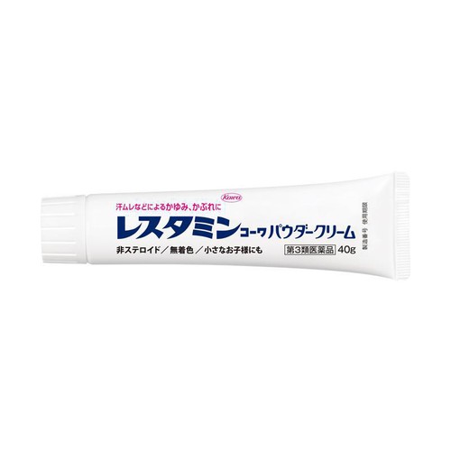 【第3類医薬品】◆レスタミンコーワパウダークリーム 40g