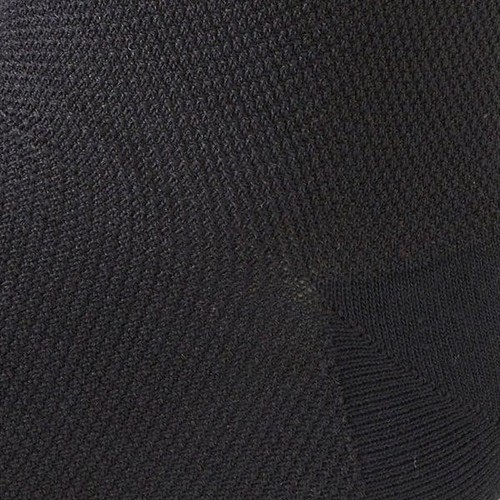 PEACE FIT(ピースフィット)COOL 鹿の子無地ショート丈ソックス 2足組 クロ 27ー29cm トップバリュ