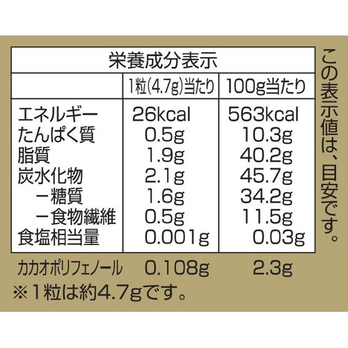 ひとくちカカオ85%ブラックチョコレート 125g トップバリュ