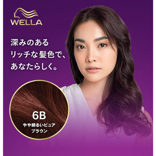 【お取り寄せ商品】 ウエラトーン 2+1 クリームヘアカラー やや明るいピュアブラウン 6B