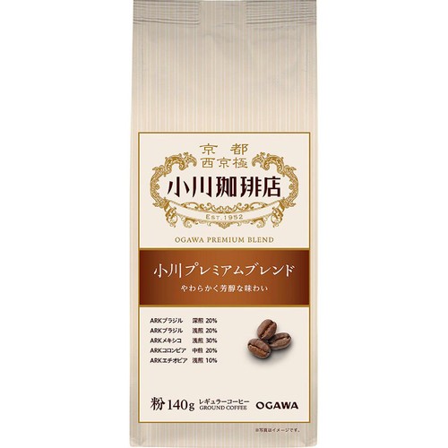 小川珈琲 小川珈琲店 小川プレミアムブレンド 【粉】 140g
