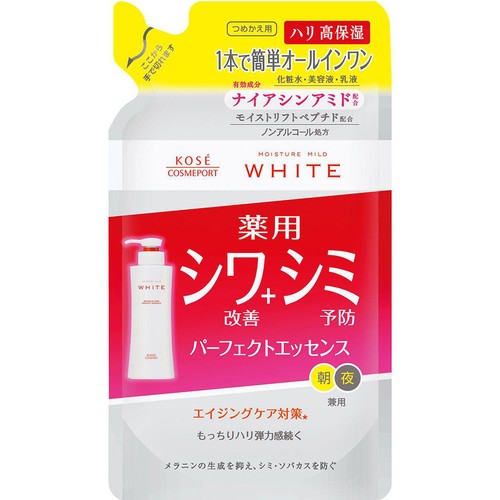 コーセーコスメポート モイスチュアマイルド ホワイト リンクルケア パーフェクトエッセンスローション 200mL