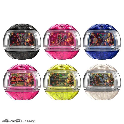 バンダイ 仮面ライダーゼッツ DXレジェンドライダーカプセムランダムボックス キラキラver.04 3才以上