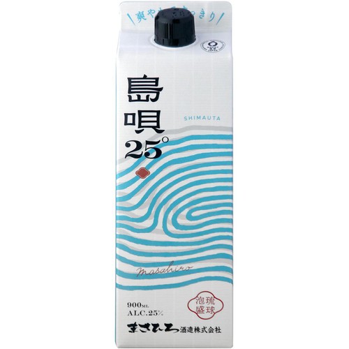 沖縄県】 まさひろ酒造 25度 琉球泡盛 島唄 900ml Green Beans