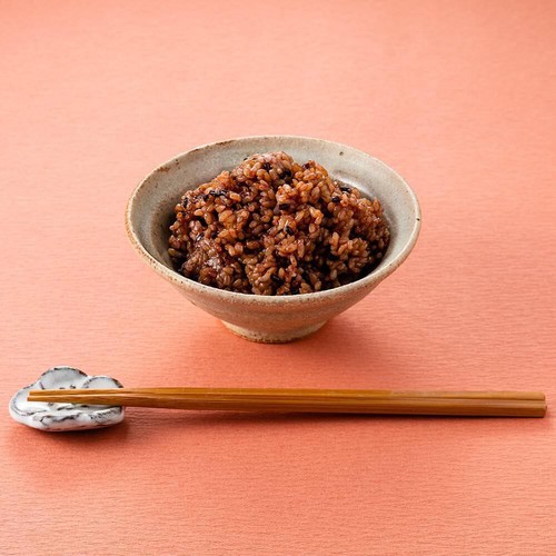 結わえる 寝かせ玄米ごはん 黒米ブレンド 160g