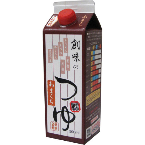 創味食品 創味のつゆ あまくち 500ml