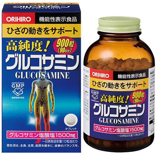 オリヒロ 高純度グルコサミン粒 徳用 900粒 Green Beans | グリーン