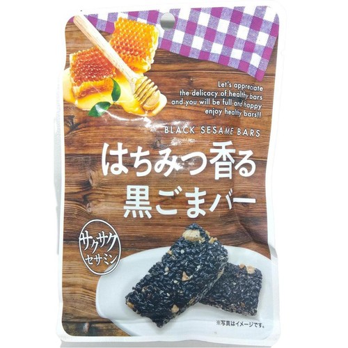 エバートラストジャパン はちみつ香る黒ごまバー 40g