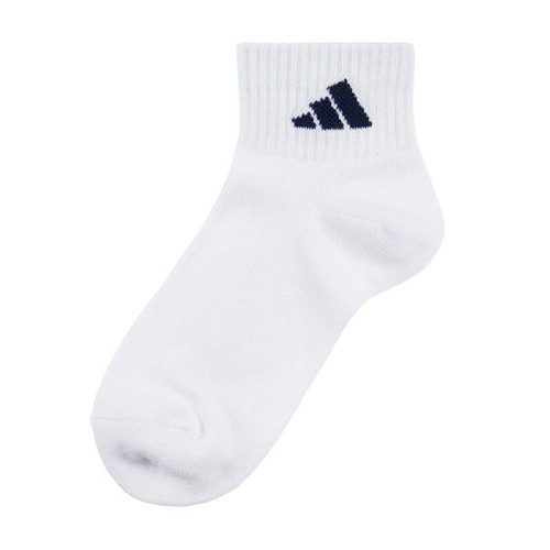 アディダス adidas DEO 消臭 スクールソックス ショート丈 つま先かかと補強 3足組 23-25cm ホワイト