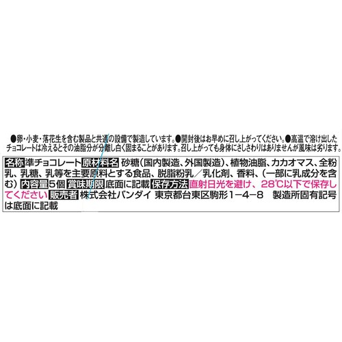 バンダイ PROJECT R.E.D. チョコ 5個入