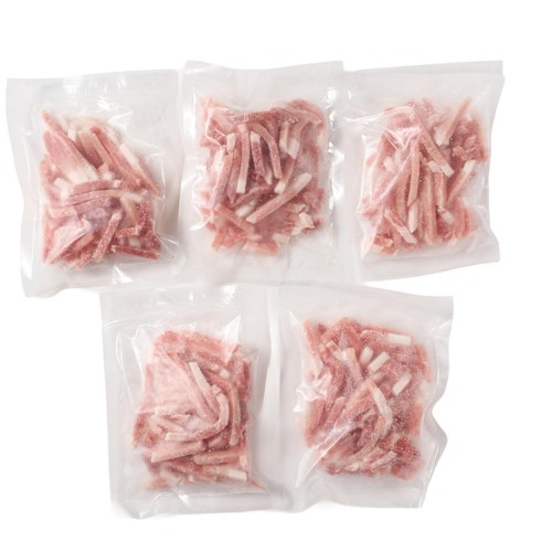 【冷凍】 国産豚肉 細切り (100g x 5個) 500g