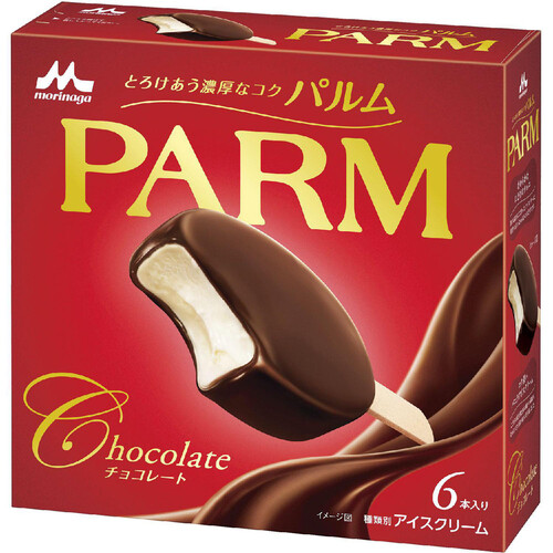 森永乳業 PARMチョコレート 55ml x 6本入 Green Beans | グリーン