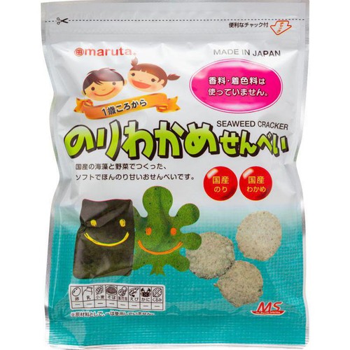 太田油脂 のりわかめせんべい 1歳ころから 27g