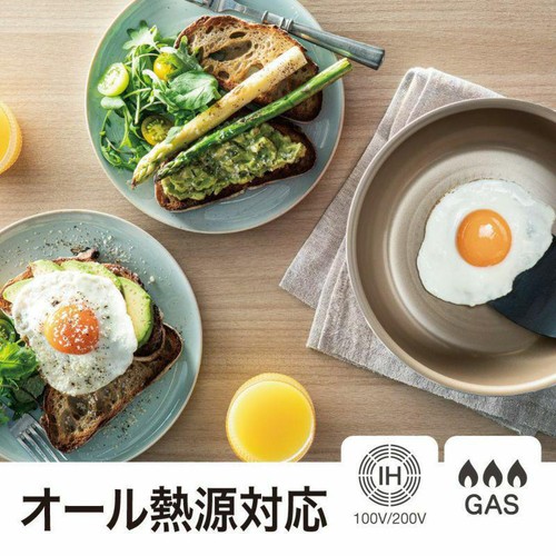 evercook(エバークック) IH対応フライパン28cm 深型 レッド 500日保証 EIDP28RD3